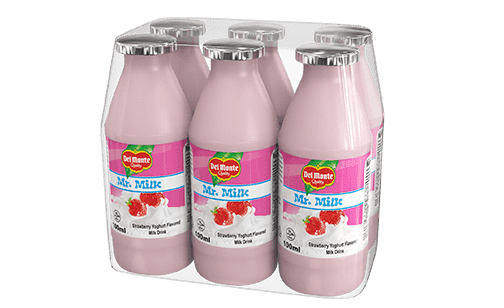 Del Monte Mr. Milk Strawberry Yoghurt Flavored Milk Drink